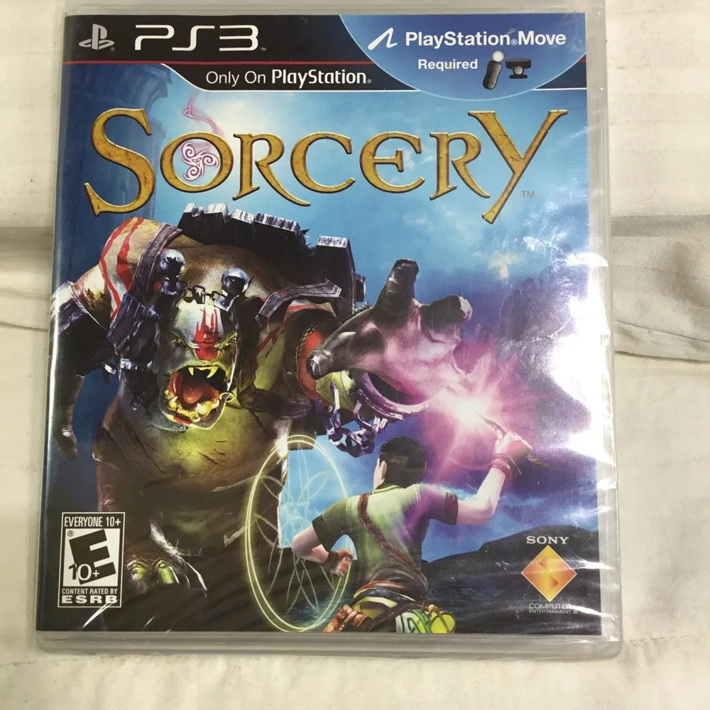 PS3 Sorcery, still sealed NEW, 1 player, requires PS Move, fight Nightmare Queen